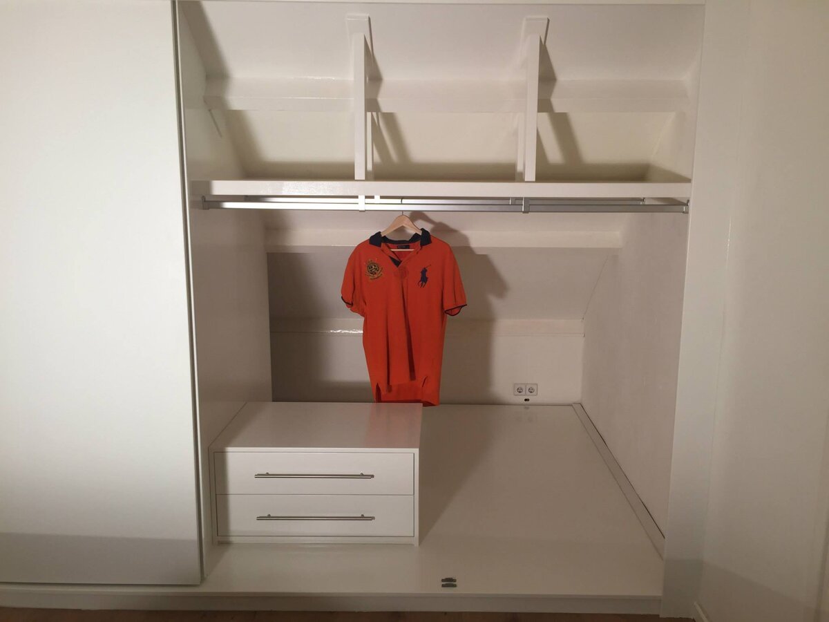 Maatwerk Zolderkast met Garderobe