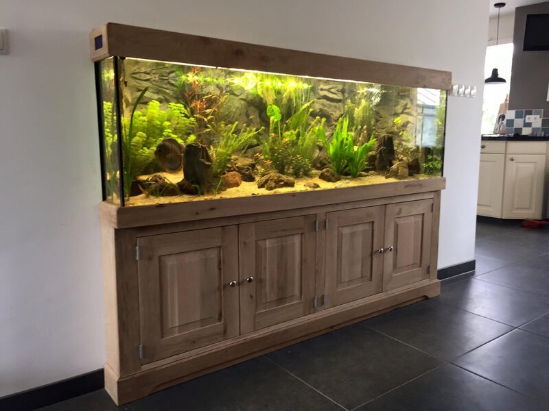 Maatwerk aquarium bekleding